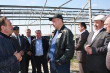 Визит Президента РД в Тарумовский район