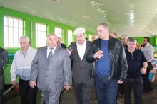 Визит Президента РД в Тарумовский район