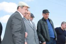 Визит Президента РД в Тарумовский район