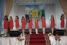 Вручение диплома 3-й степени Тарумовскому району