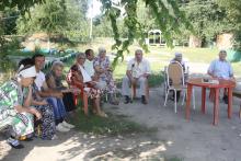 Открытие дома пенсионеров