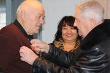 Вручение Юбилейных медалей «70 лет Победы в Великой Отечественной войне 1941-1945 г.г.»